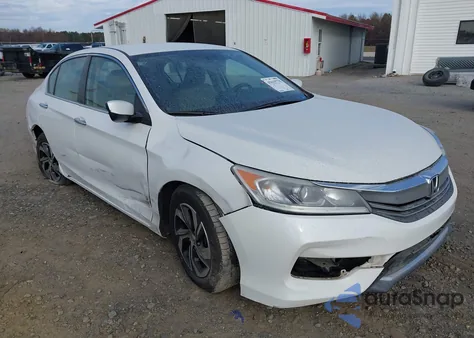 2016 Honda Accord Lx z USA, uszkodzony, nr VIN 1HGCR2F38GA106962